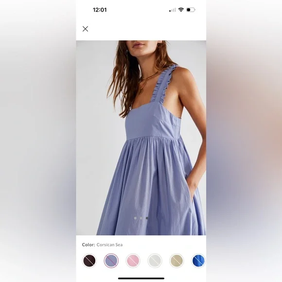 Free people Maxi in lavender - Picture 2 of 3